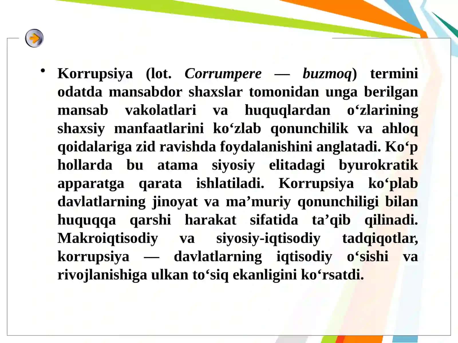 Korruptsiyaga qarshi kurash 4