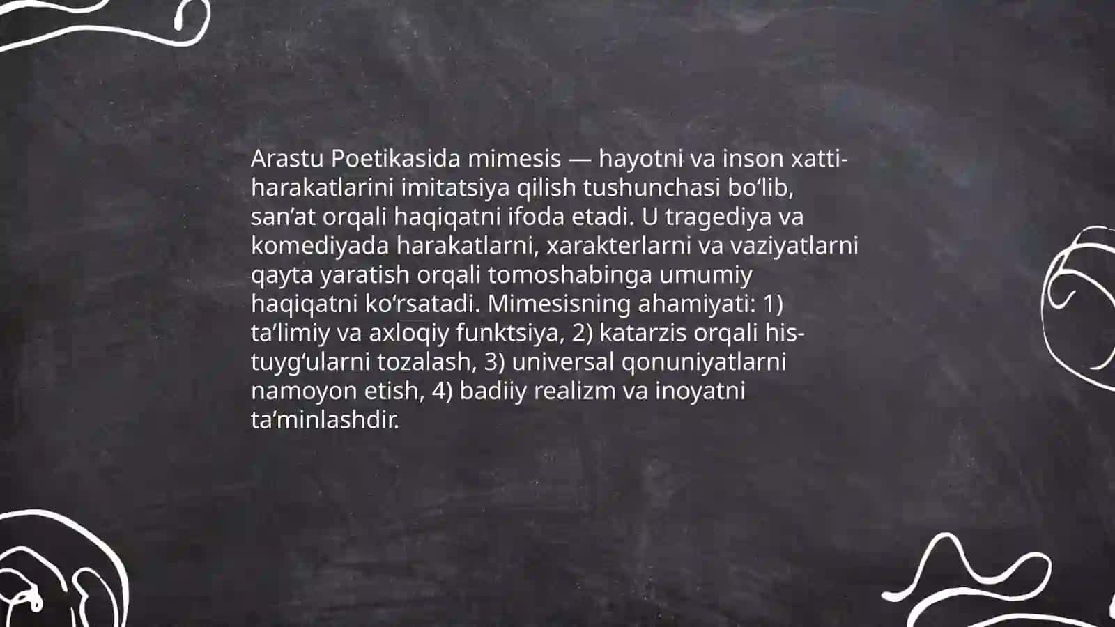 Arastu Poetikasi 4