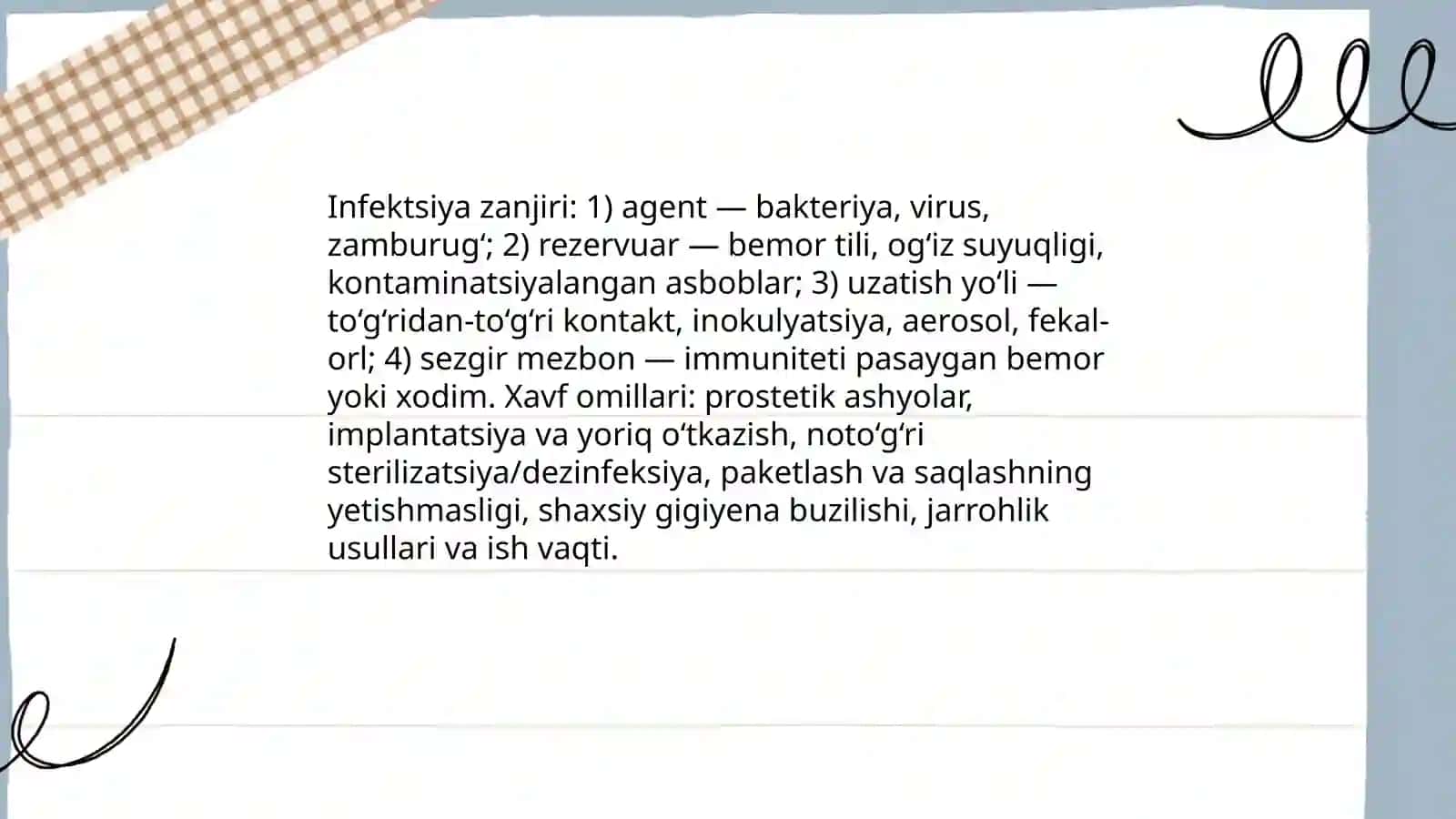 Ortopedik stomatologiyada sterilizatsiya va dezinfeksiya 4