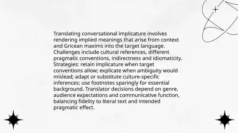 Pragmatic translation 4