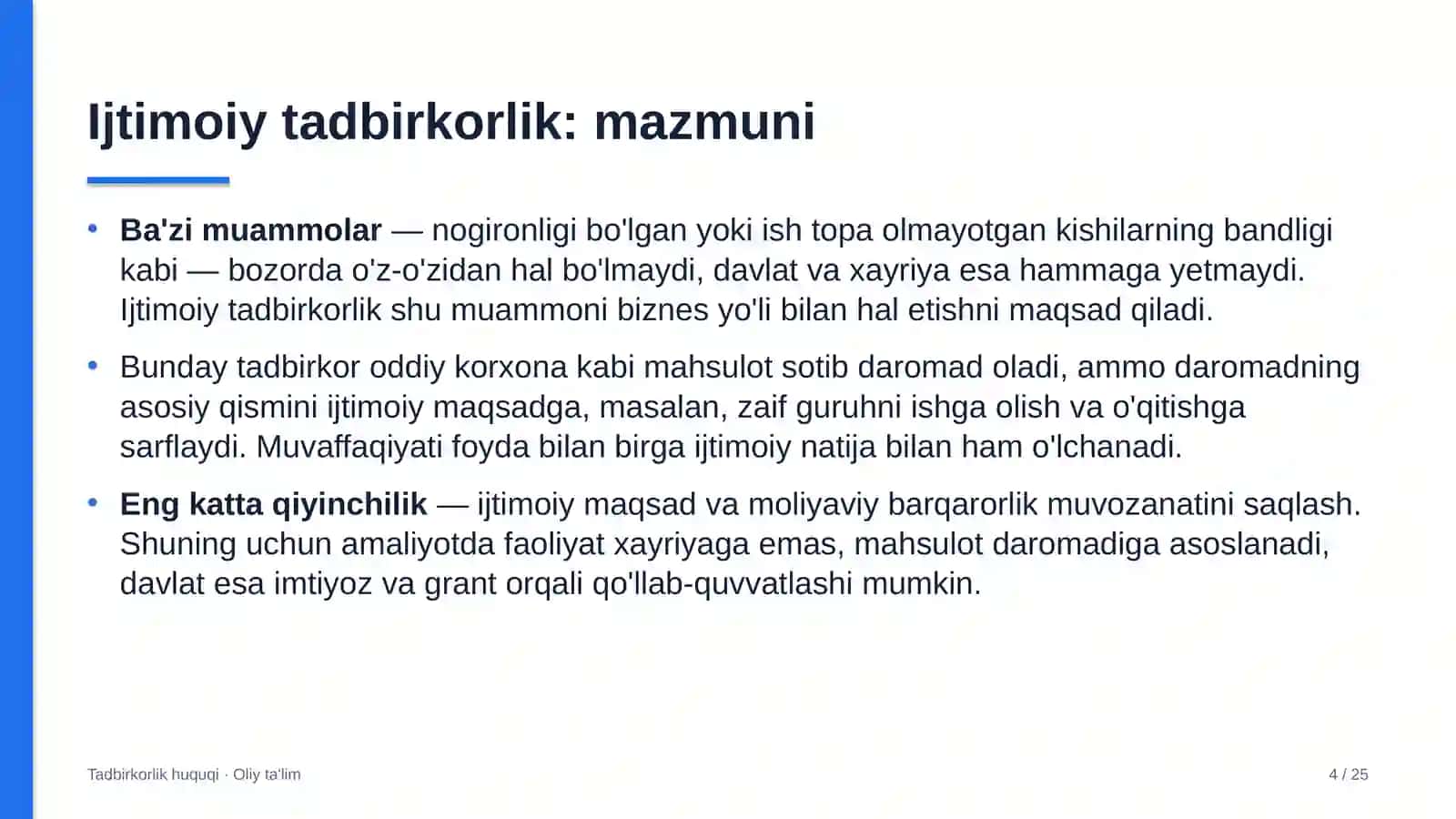 Bolalar sog'lomlashtirish oromgohlarida ijtimoiy tadbirkorlik 4