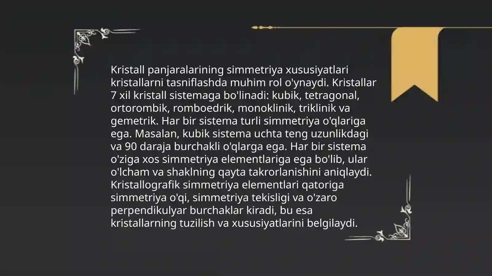 Kristallarning ulanishi 4