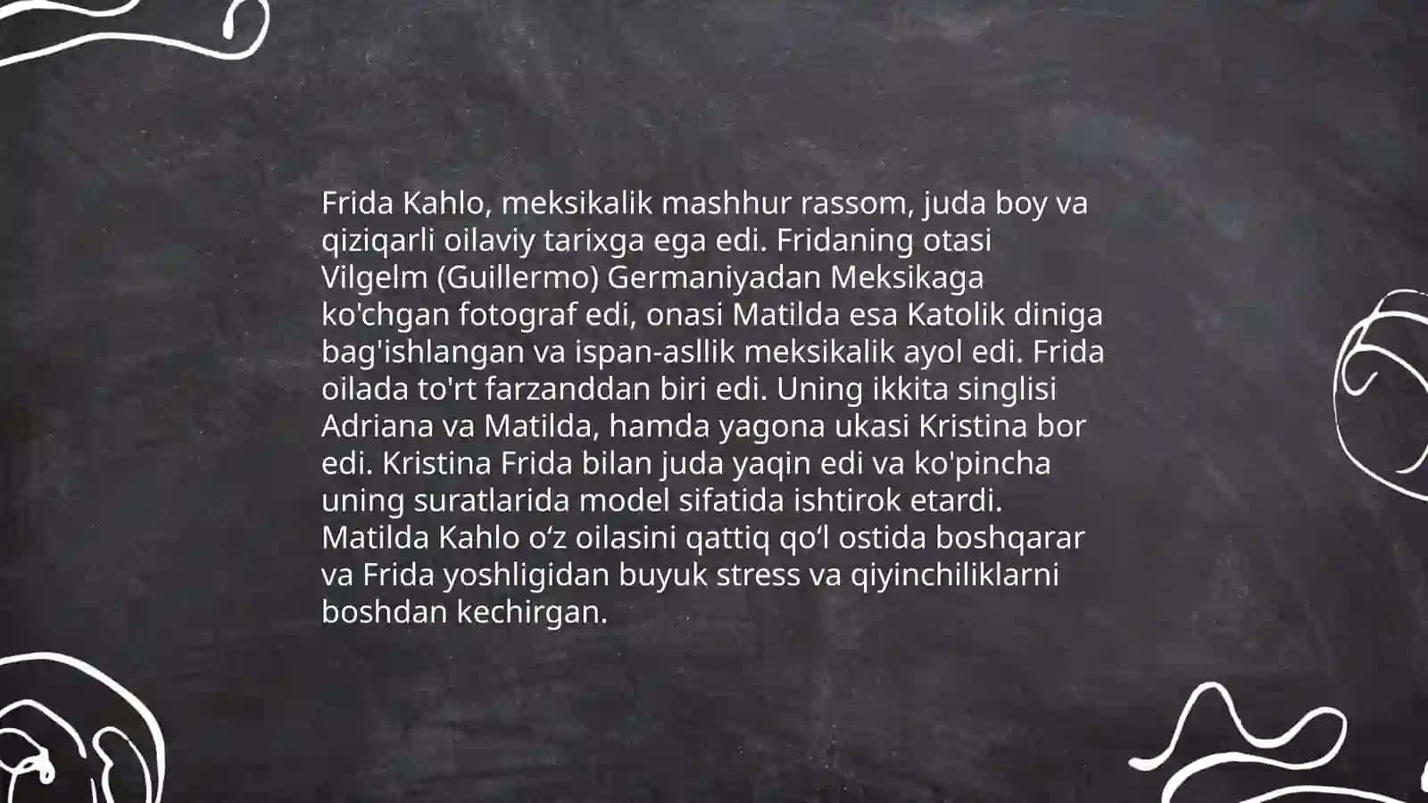 Frida Kahlo hayoti va ijodi 4