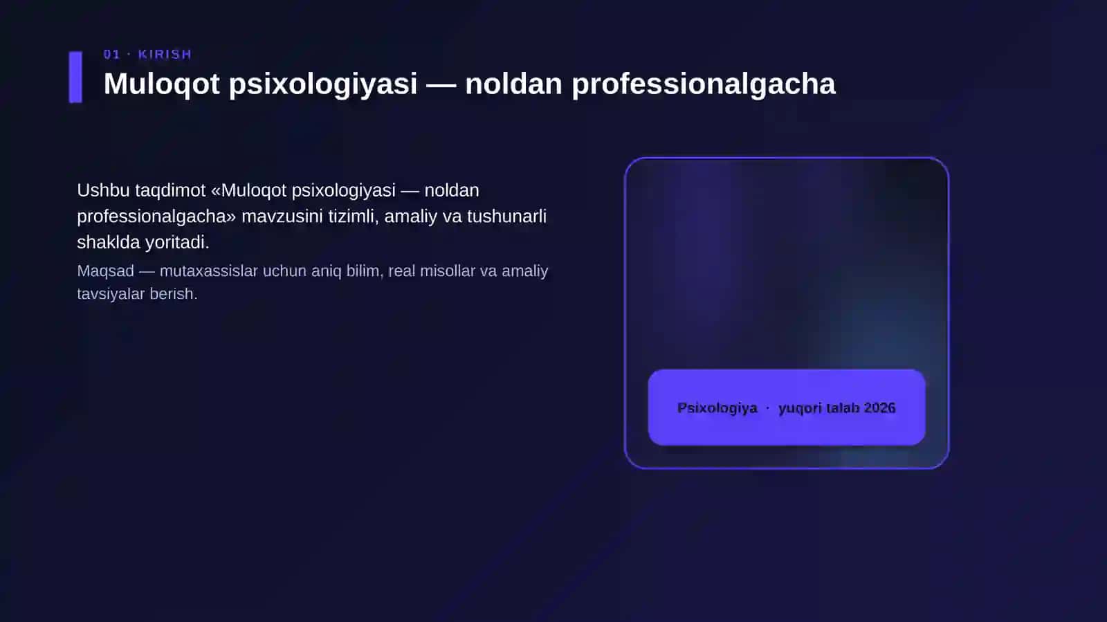 Muloqot psixologiyasi — noldan professionalgacha 4