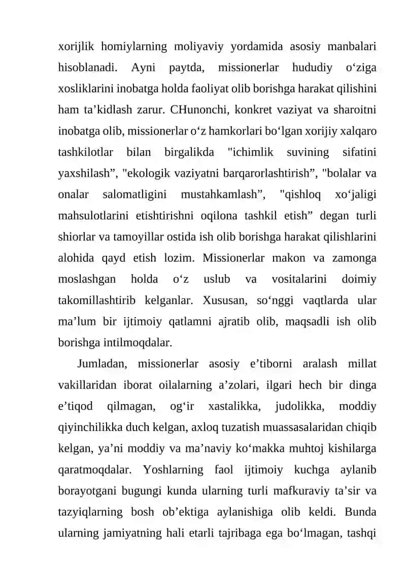 Missionerlik siyosati 4