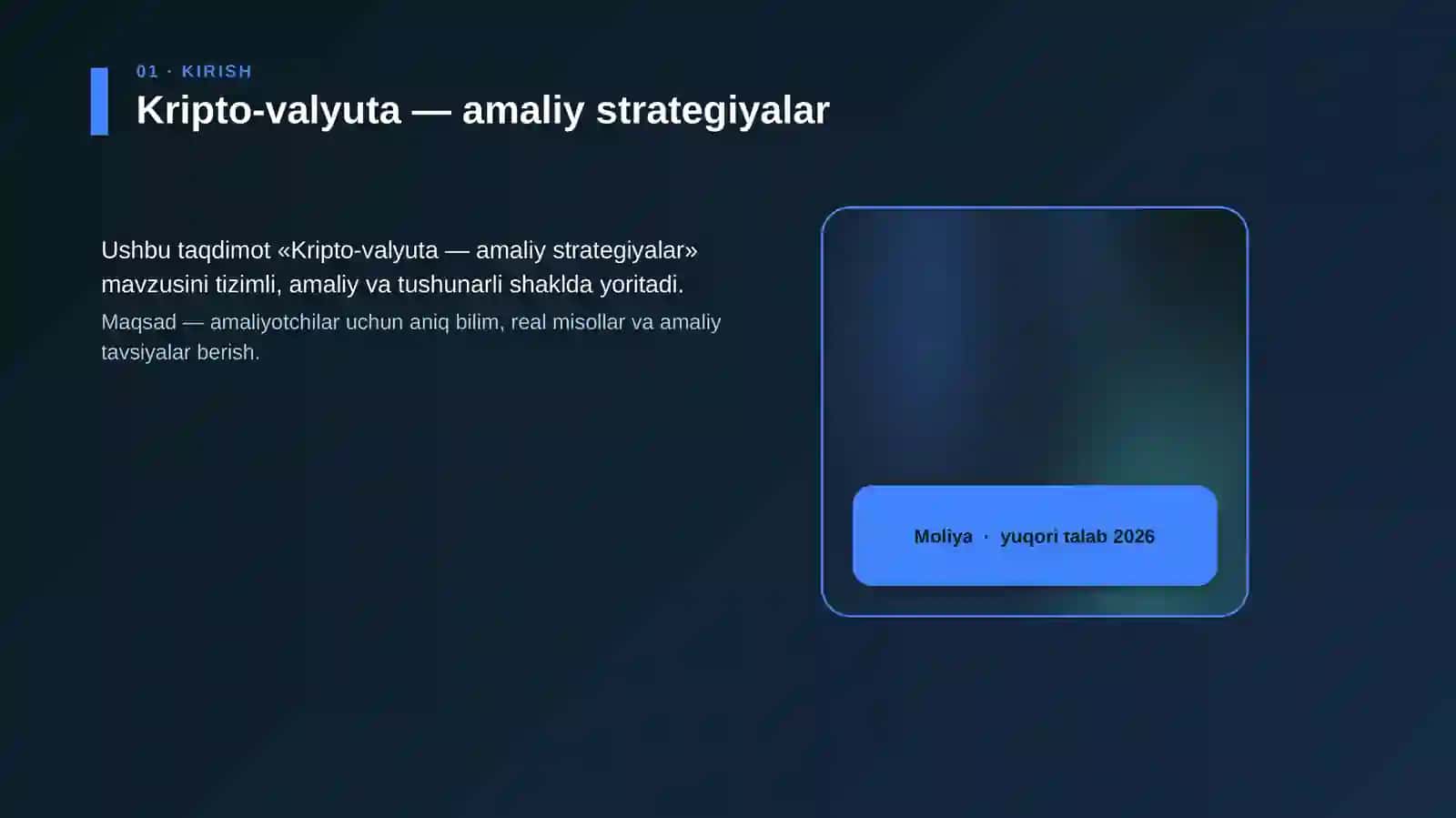 Kripto-valyuta — amaliy strategiyalar 4