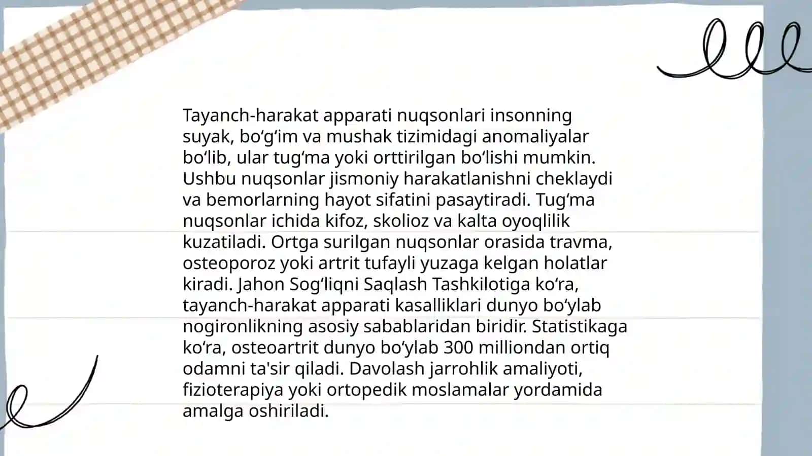 Tayanch harakat apparatida nuqsoni bo'lgan bolalar uchun inklyuziv ta'lim strategiyalari va ularni amalga oshirish shart-sharoitlari 4