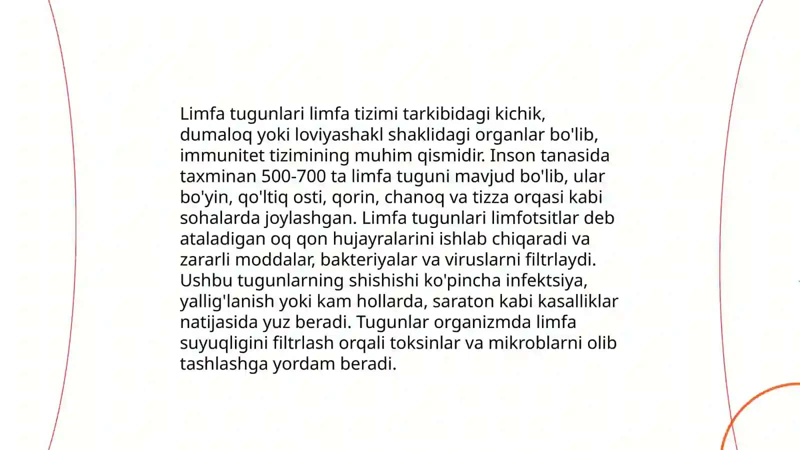 Immun sistemasiga kiruvchi organlarni oʻrganish 4