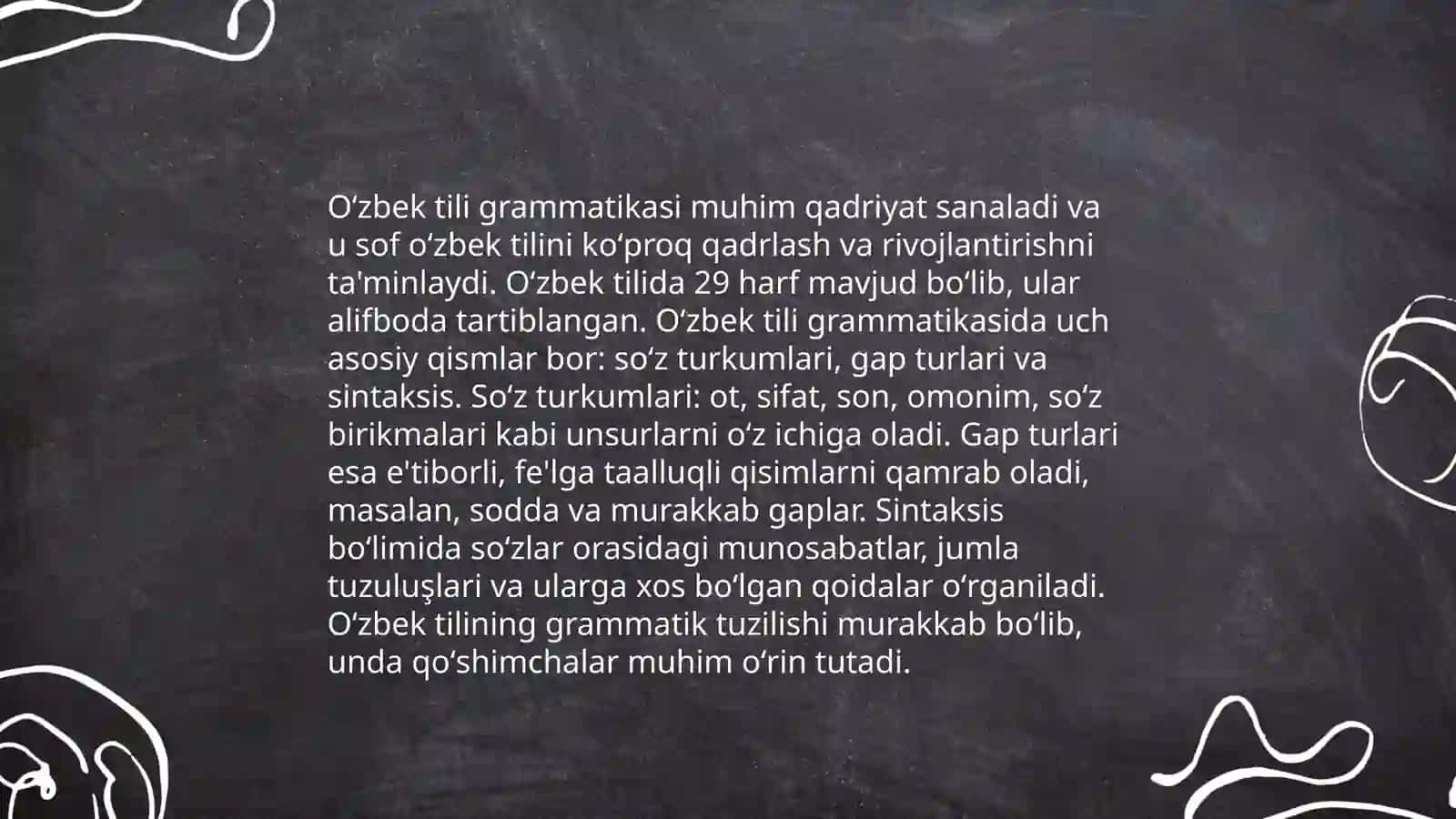 Tilimiz 1, Tilimiz 2, Tilimizning adabiyligi 4
