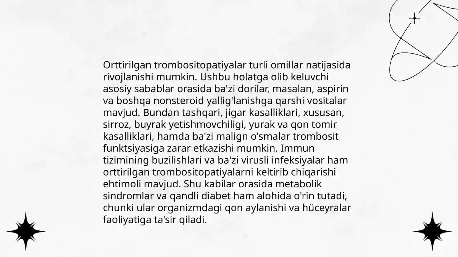Nasliy va orttirilgan trombositopatiyalar va tombositopeniyalar 4