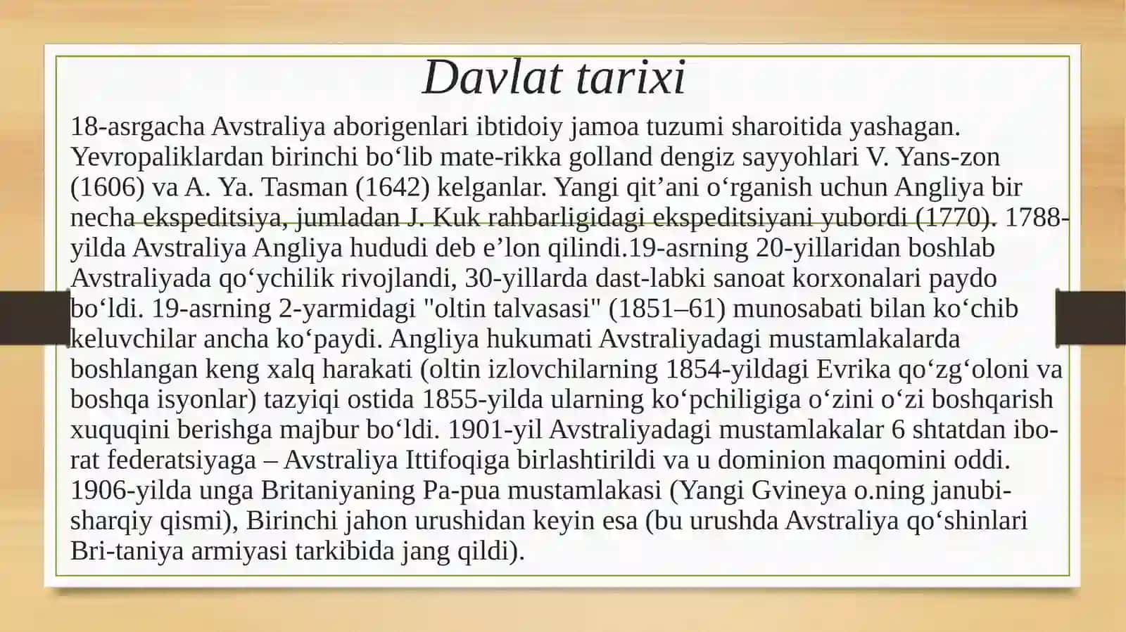 Avstraliya davlati va uning ijtimoiy siyosati 4