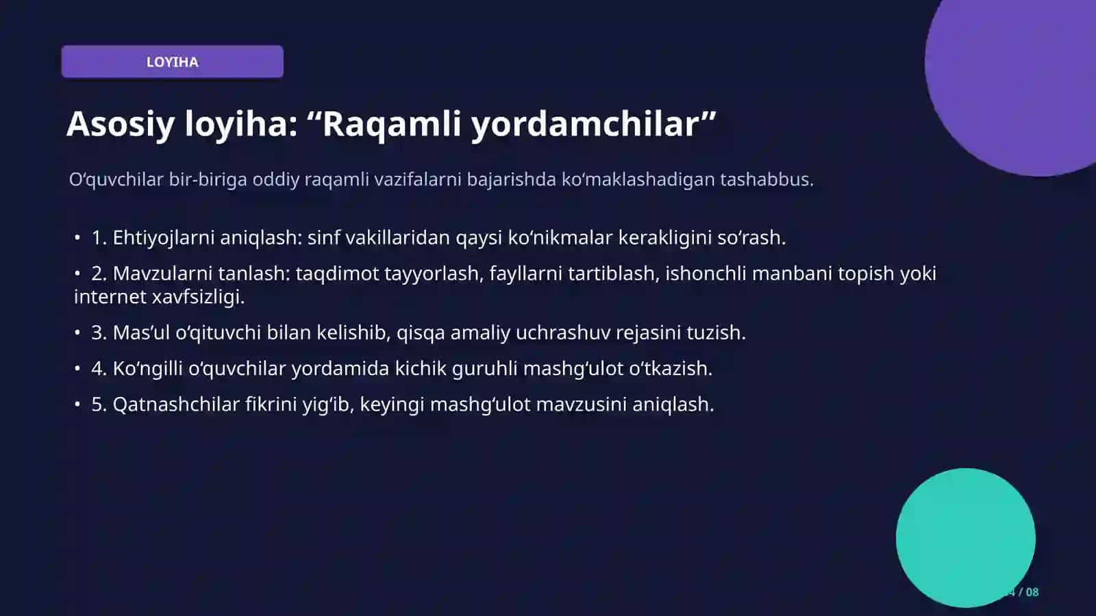 IT VA SUN’IY INTELLEKT KOORDINATORI 4