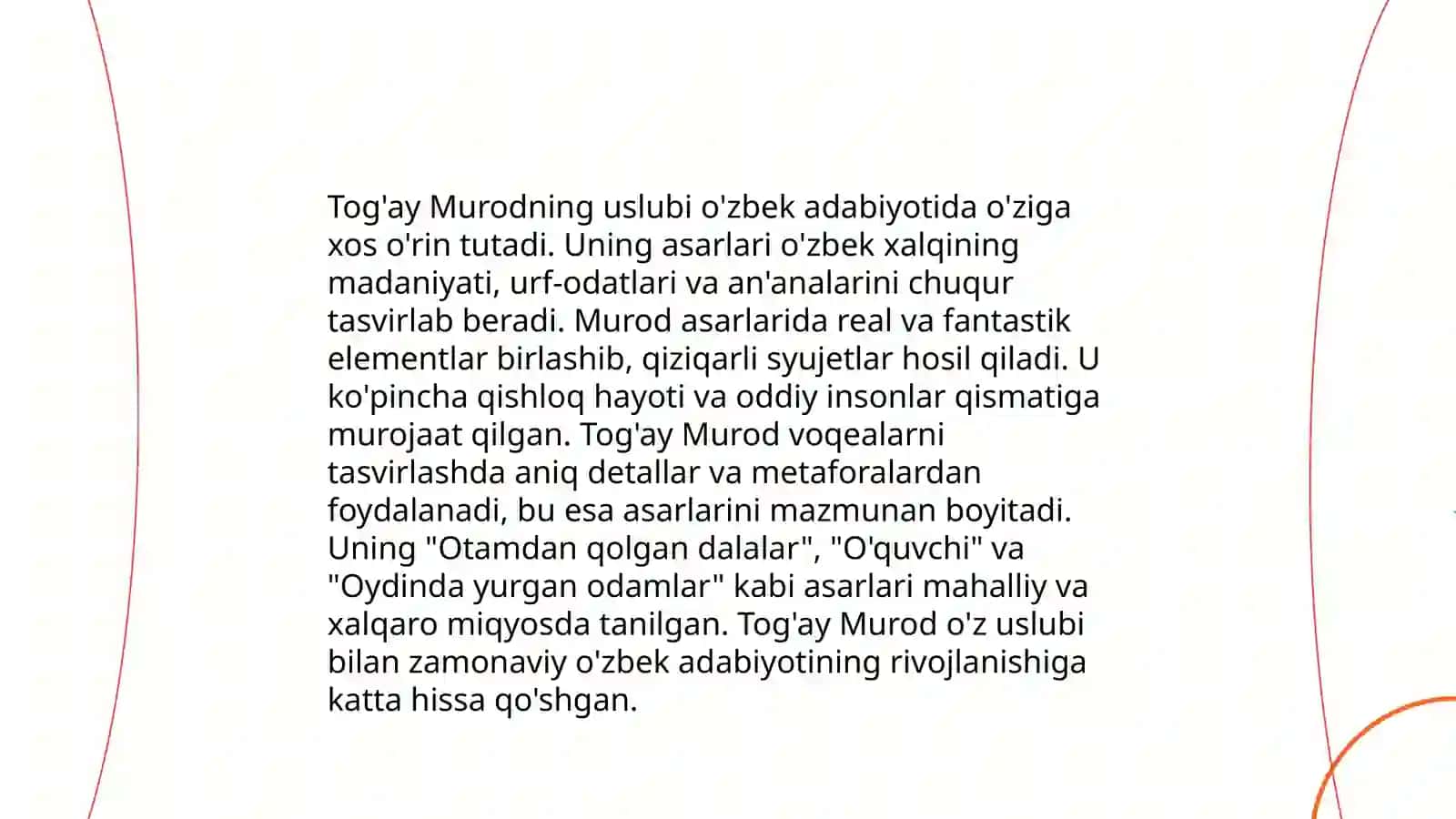 Asarning asosiy mavzulari 4