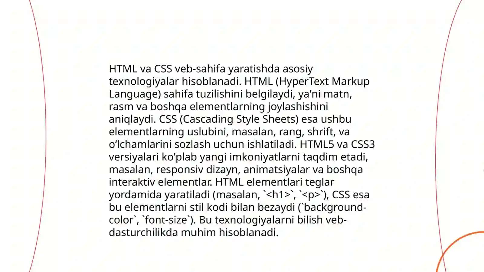 Veb sayt dizayni asoslari 4