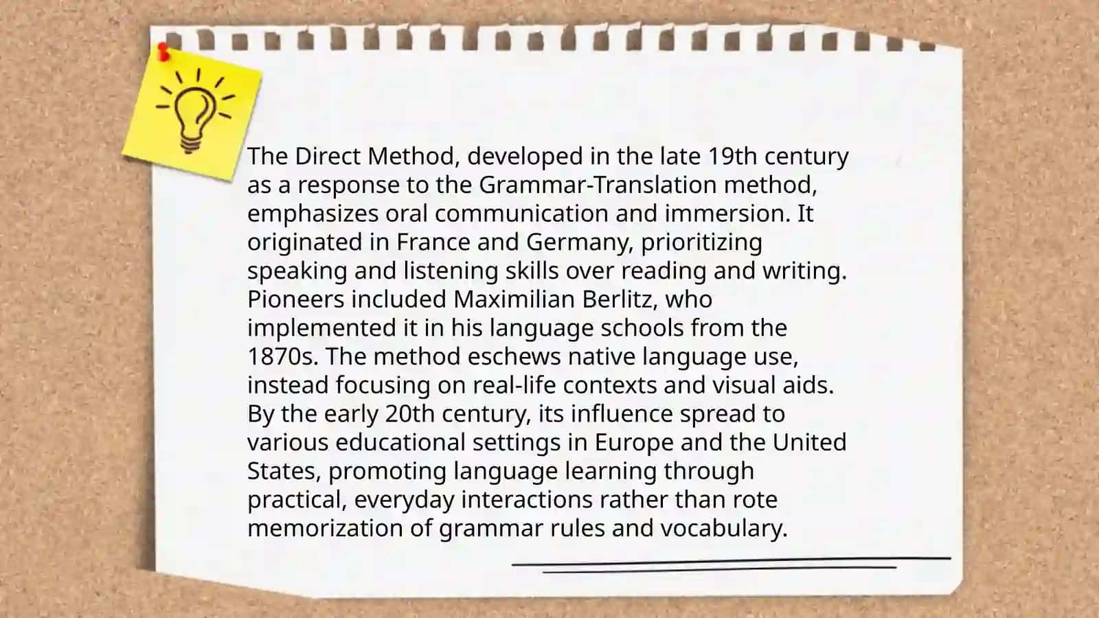The Direct Method 4