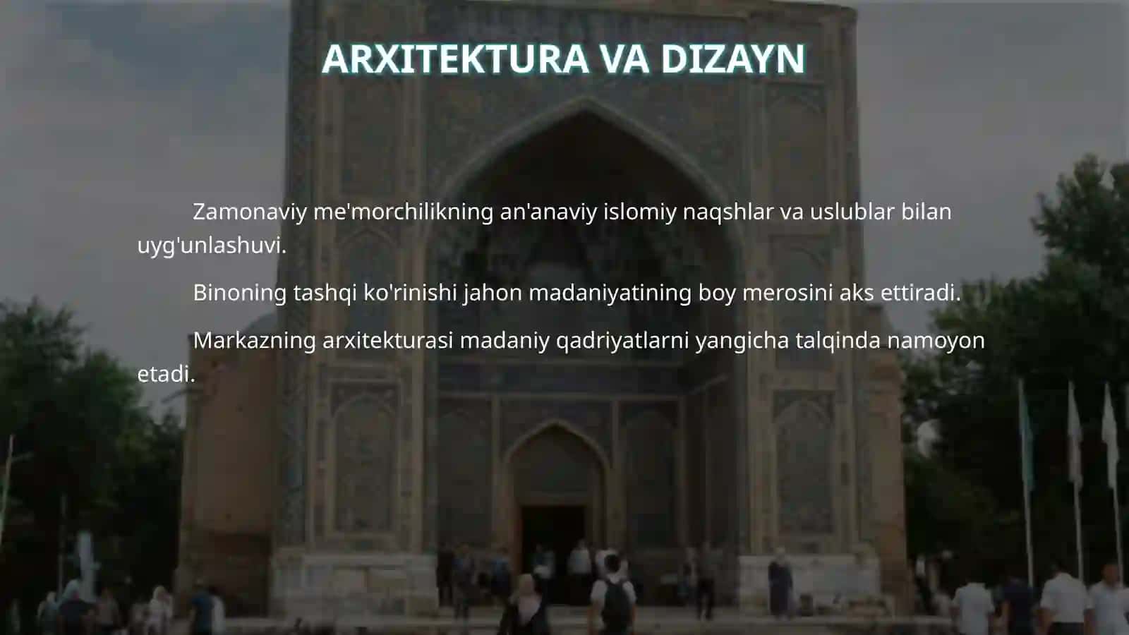 Toshkentdagi Islom Sivilizatsiyasi Markazi muzeyi 4