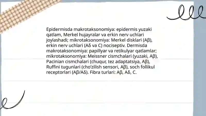 Sensor retsepsiya 4