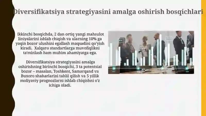 Diversiyalashning korporativ strategiyalari 4
