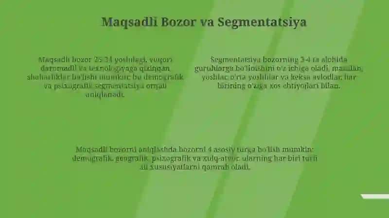 Marketing tahlili 4