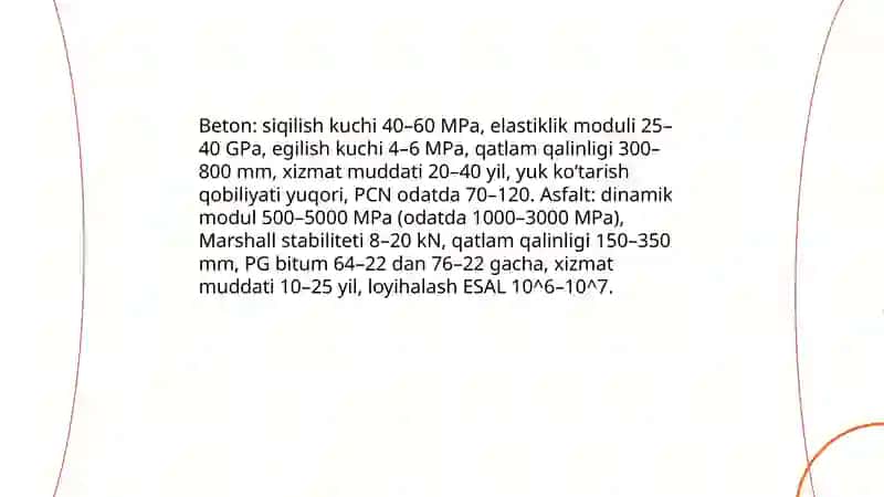 Aerodrom qoplamalarining havo kemalarini otkazish qobiliyati 4