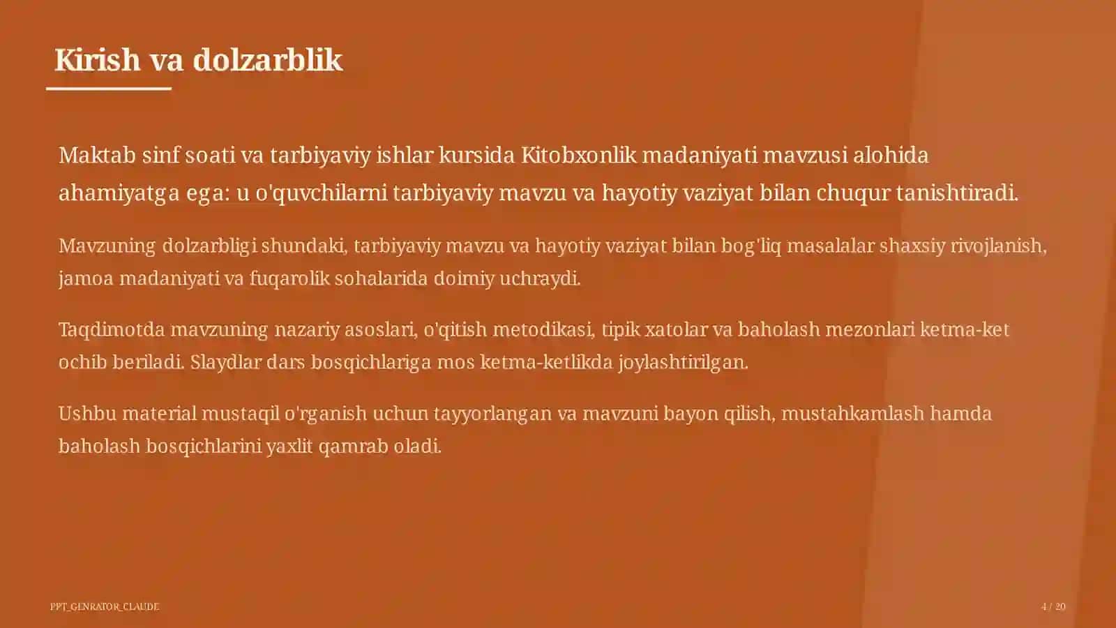 Kitobxonlik madaniyati 4