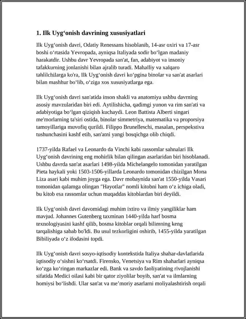 IX-XII ASRLARDA MAMLAKATIMIZ HUDUDIDA ROʻY BERGAN MADANIY UYGʻONISH (RENESSANS) 4