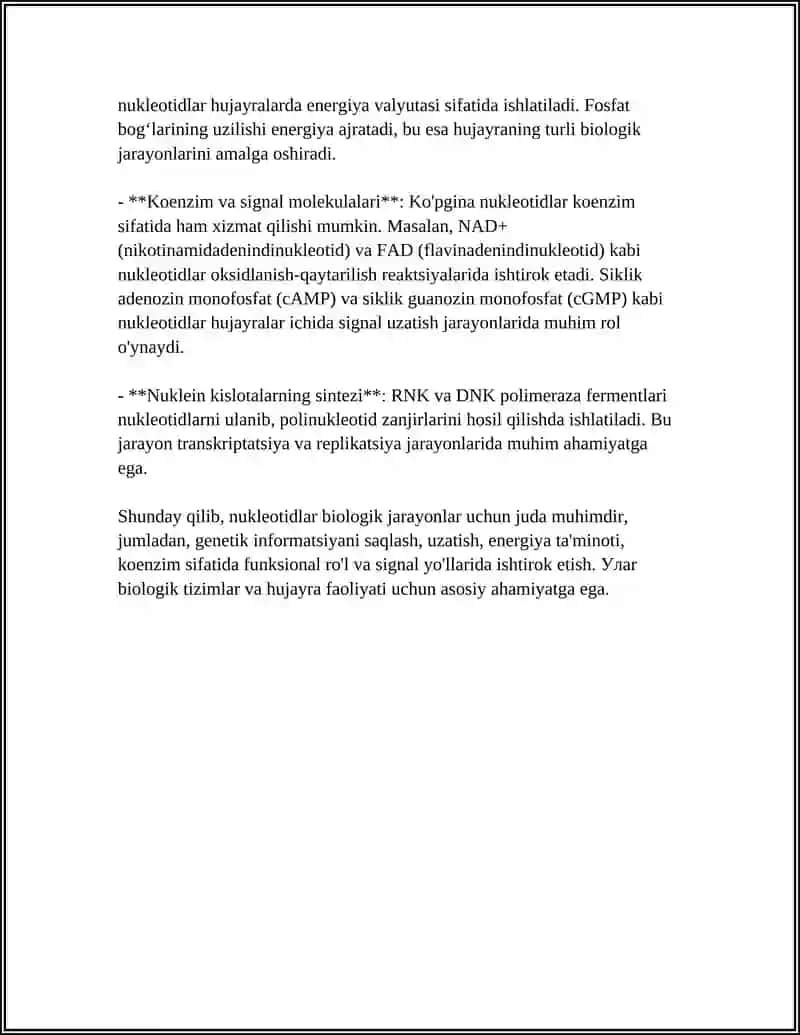 NUKLEIN KISLOTALAR 4