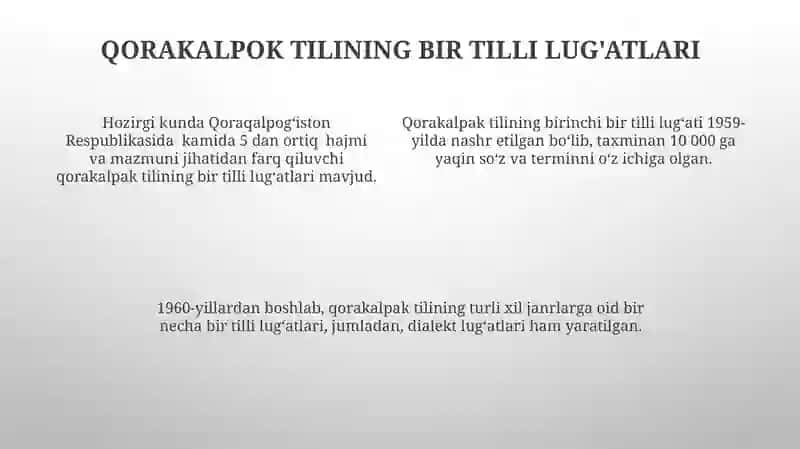 QARAQALPAQ TILLERDIŃ EN ÁYYEMGI SÓZLIKLERI 4