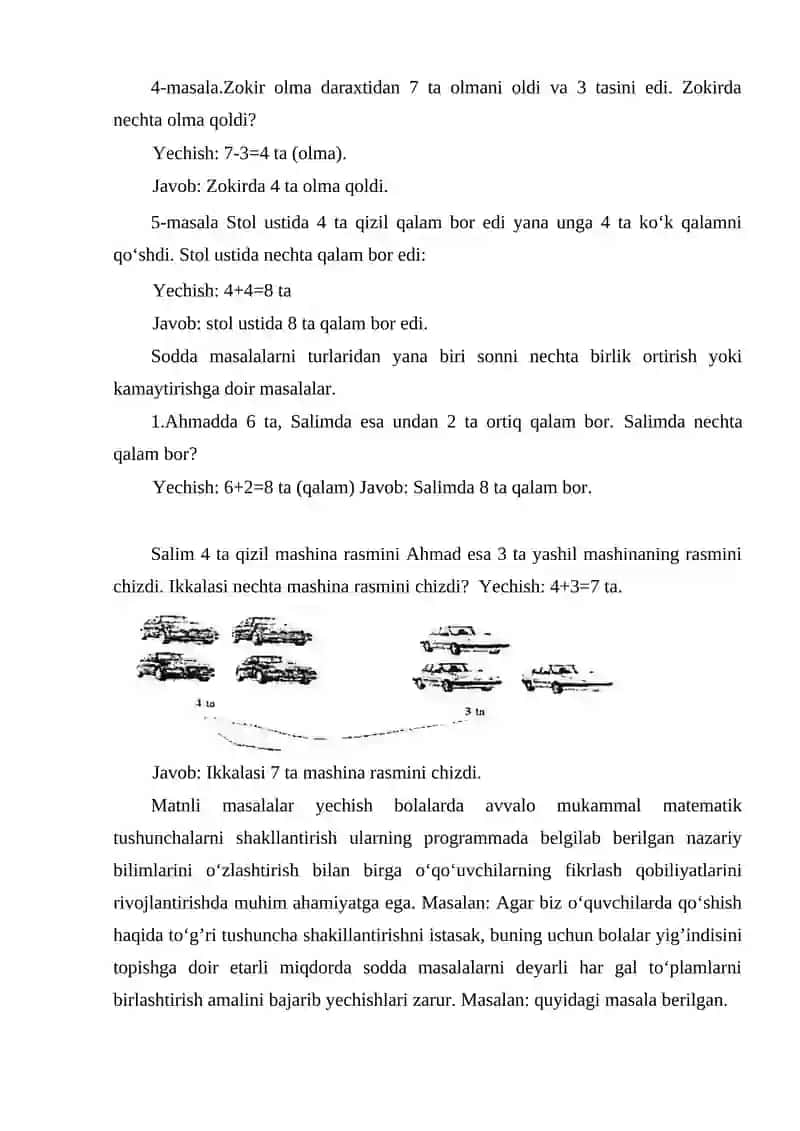 Matematika Darslarining O'quvchilarning Matematikaga oid Ko'nikma va Malakalarini Shakllantirishdagi Ahamiyati 4