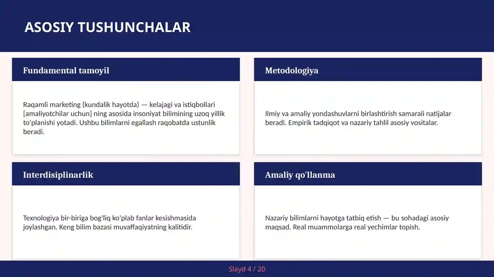 Raqamli Marketing (Kundalik Hayotda) — Kelajagi va Istiqbollari [Amaliyotchilar Uchun] 4