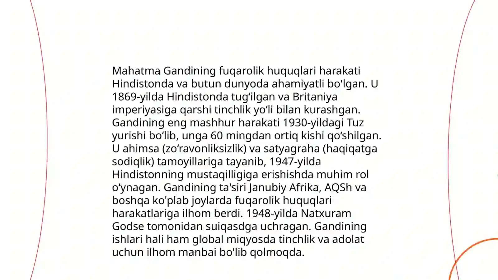 Mahatma Gandi faoliyati 4