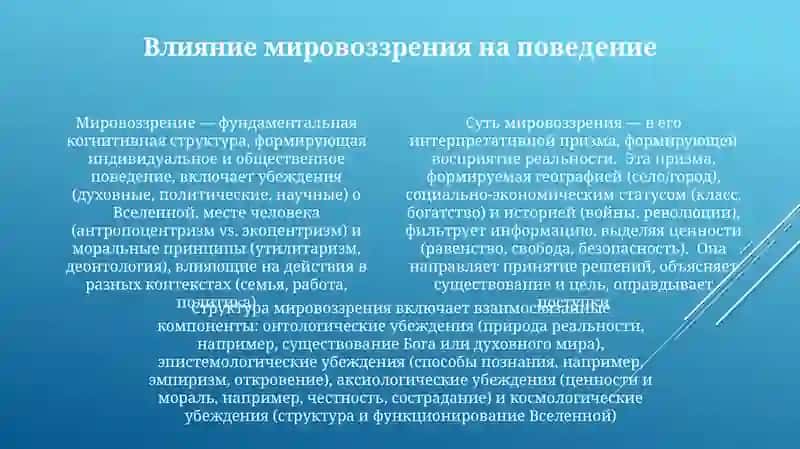 Сущность, структура и основные функции мировоззрения 4
