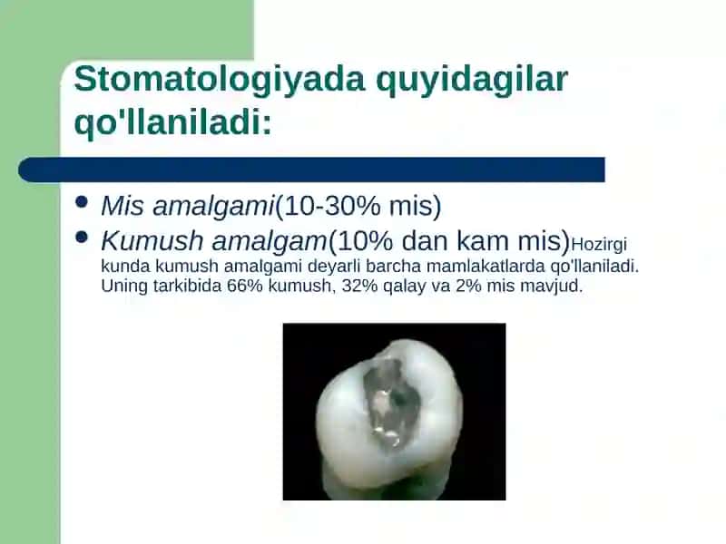 Amalgamalar turlari 4
