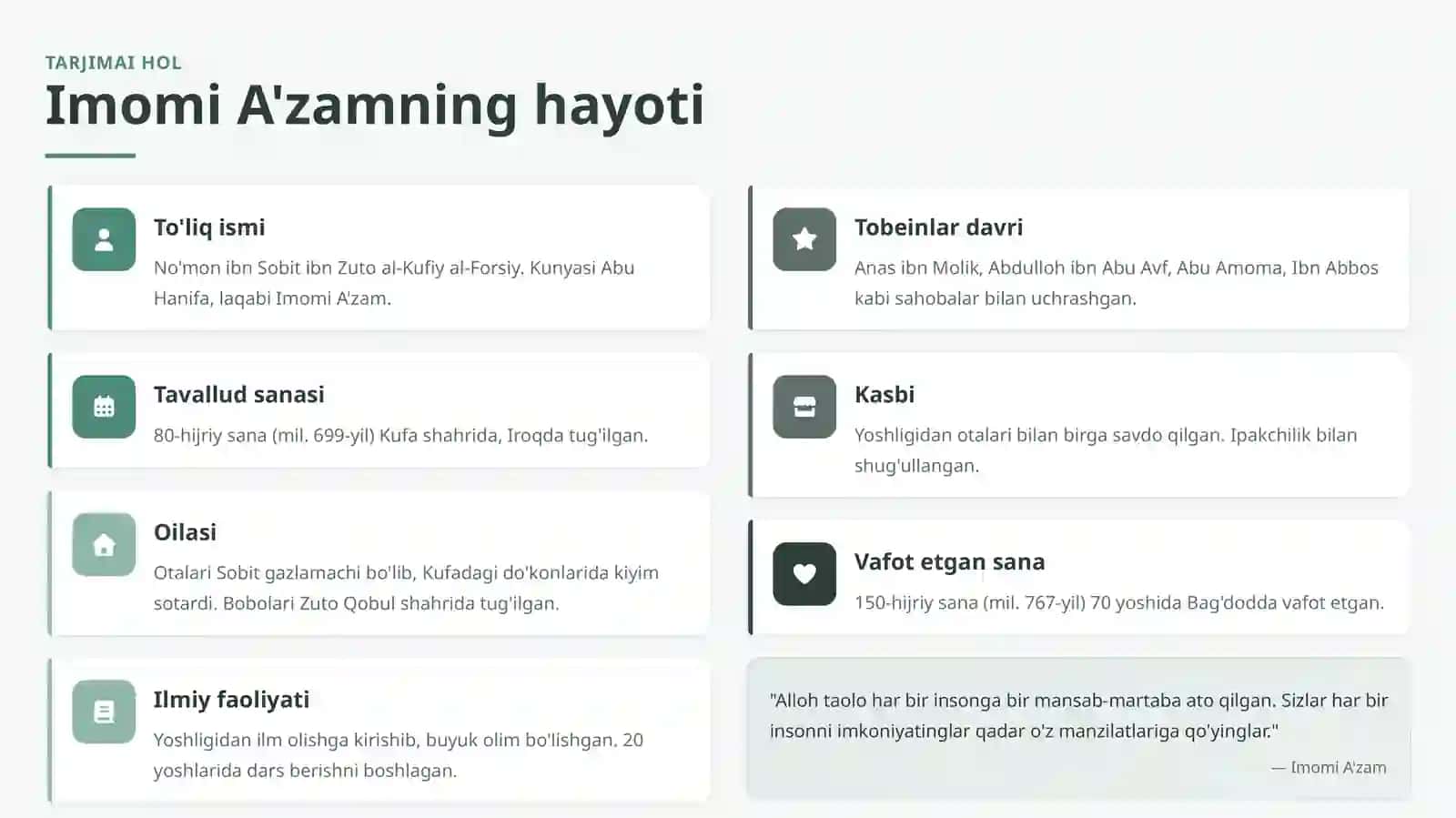 ISLOM DININING BUYUK ULAMOSI 4
