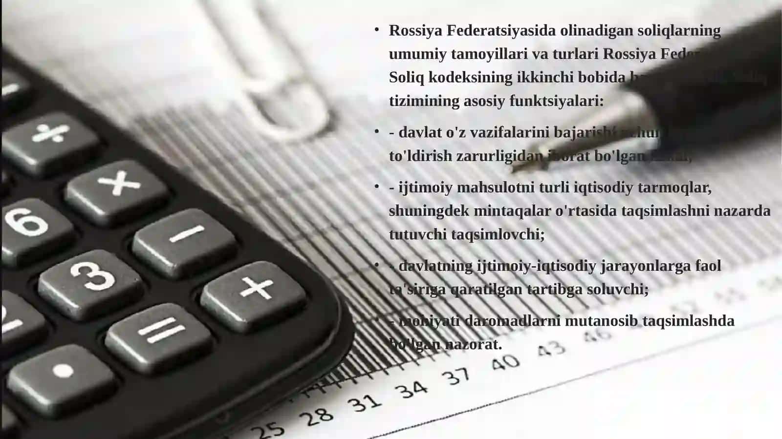 Rossiya federatsiyasi soliq tizimi 4