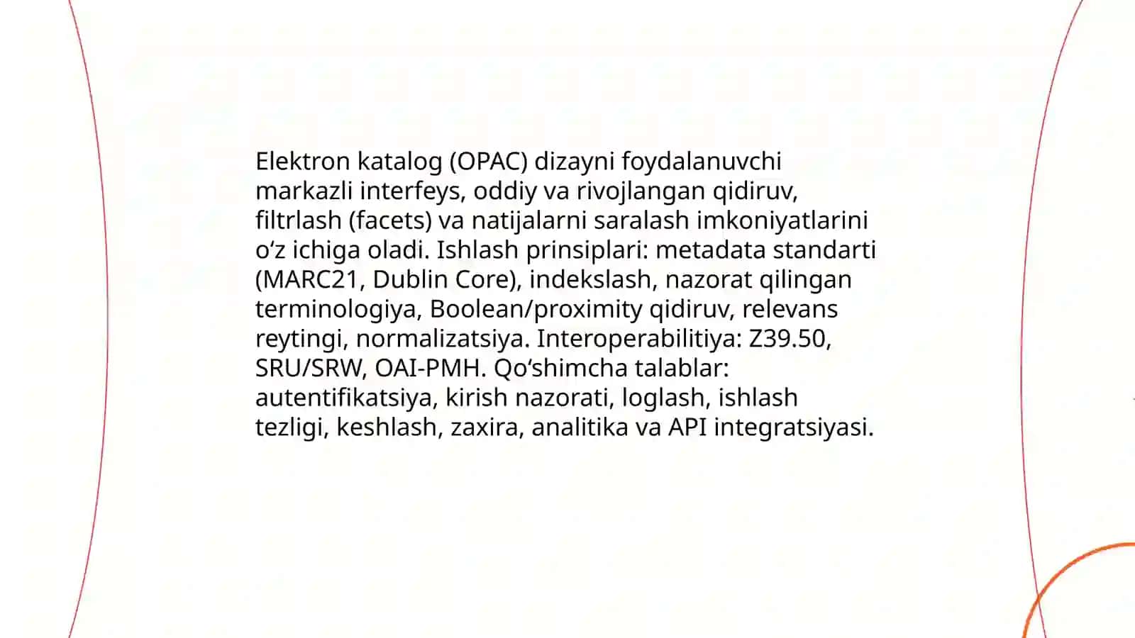 Avtomatlashtirilgan kutubxona axborot tizimlari 4