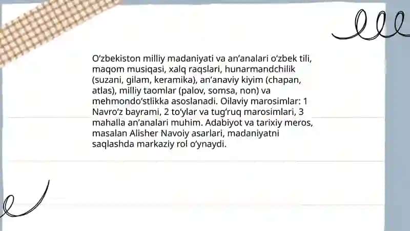 Ozbekiston vatanim manim 4