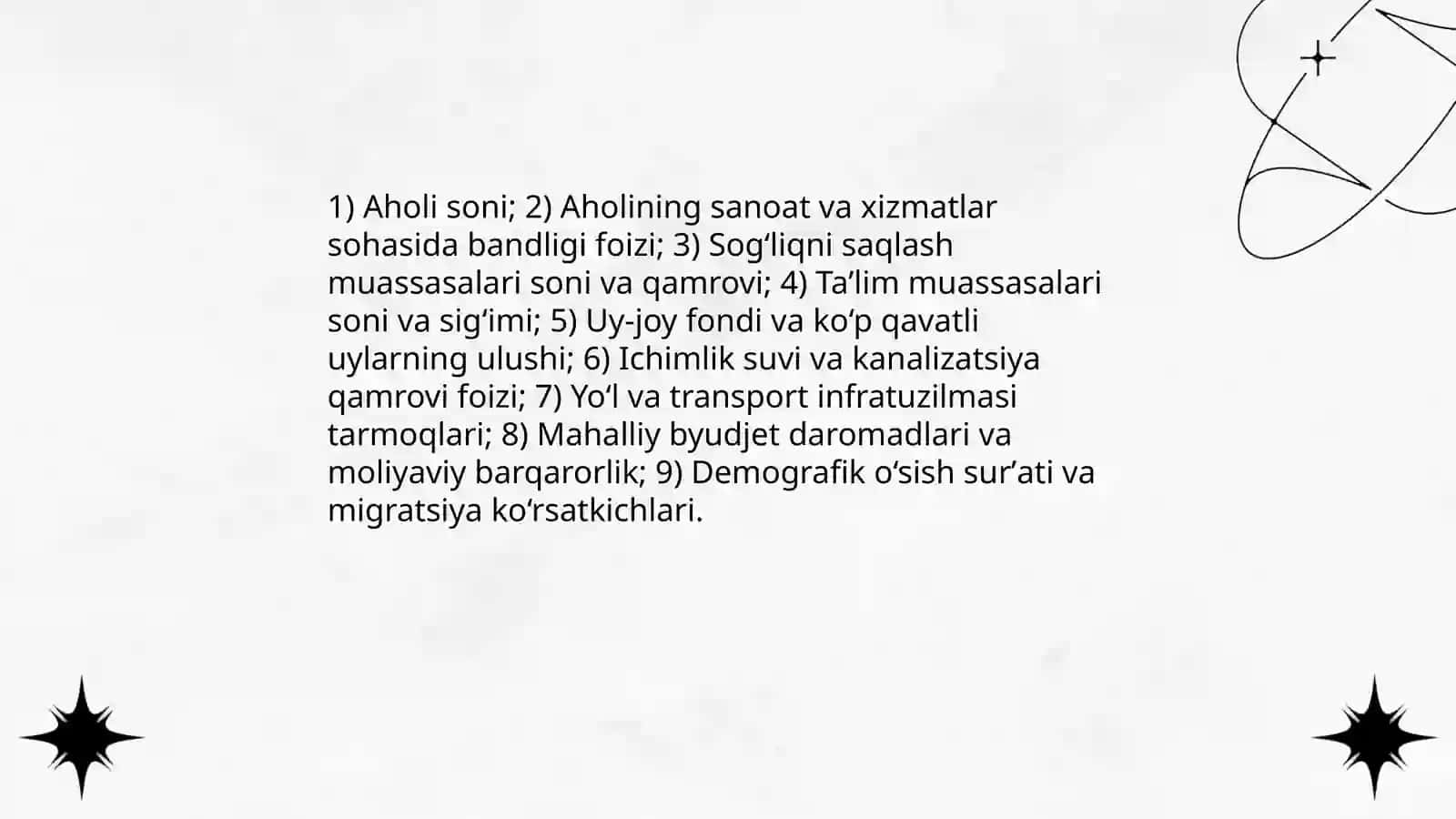 Shahar maqomi berish tartibi, ma‘muriy-hududiy birliklarni tashkil etish va tugatish tartibi by Hulkar Normamatova 4