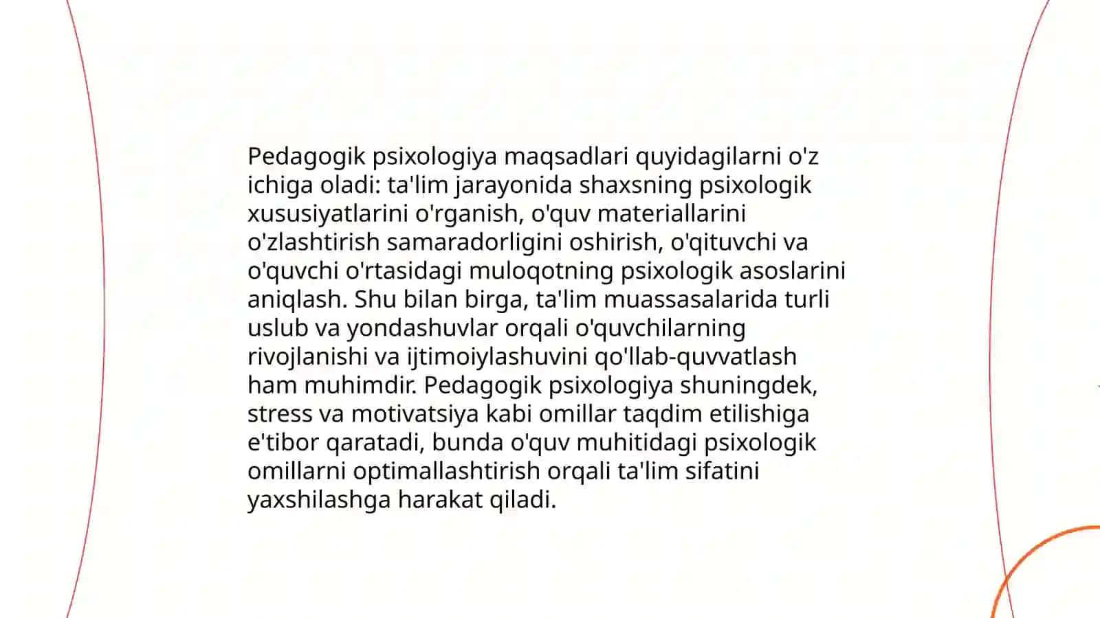 Yosh va pedagogik psixologiya fanining maqsadi, vazifasi va predmeti 4