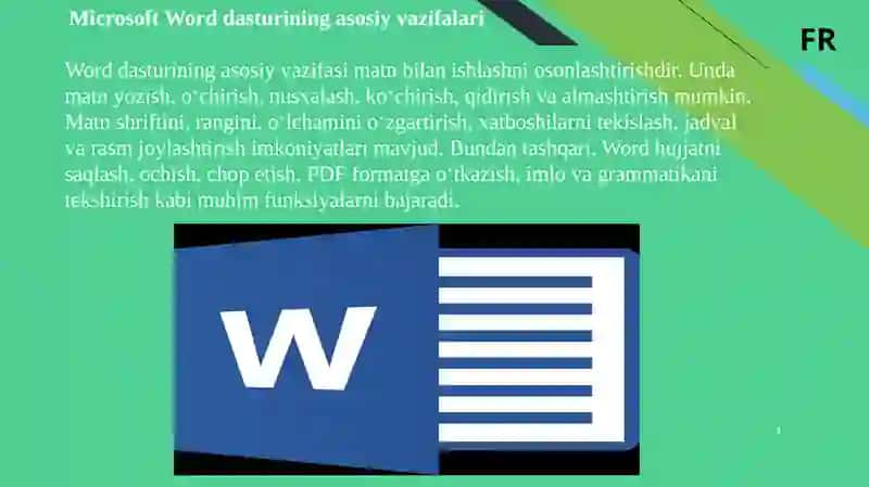 Word Dasturi 4
