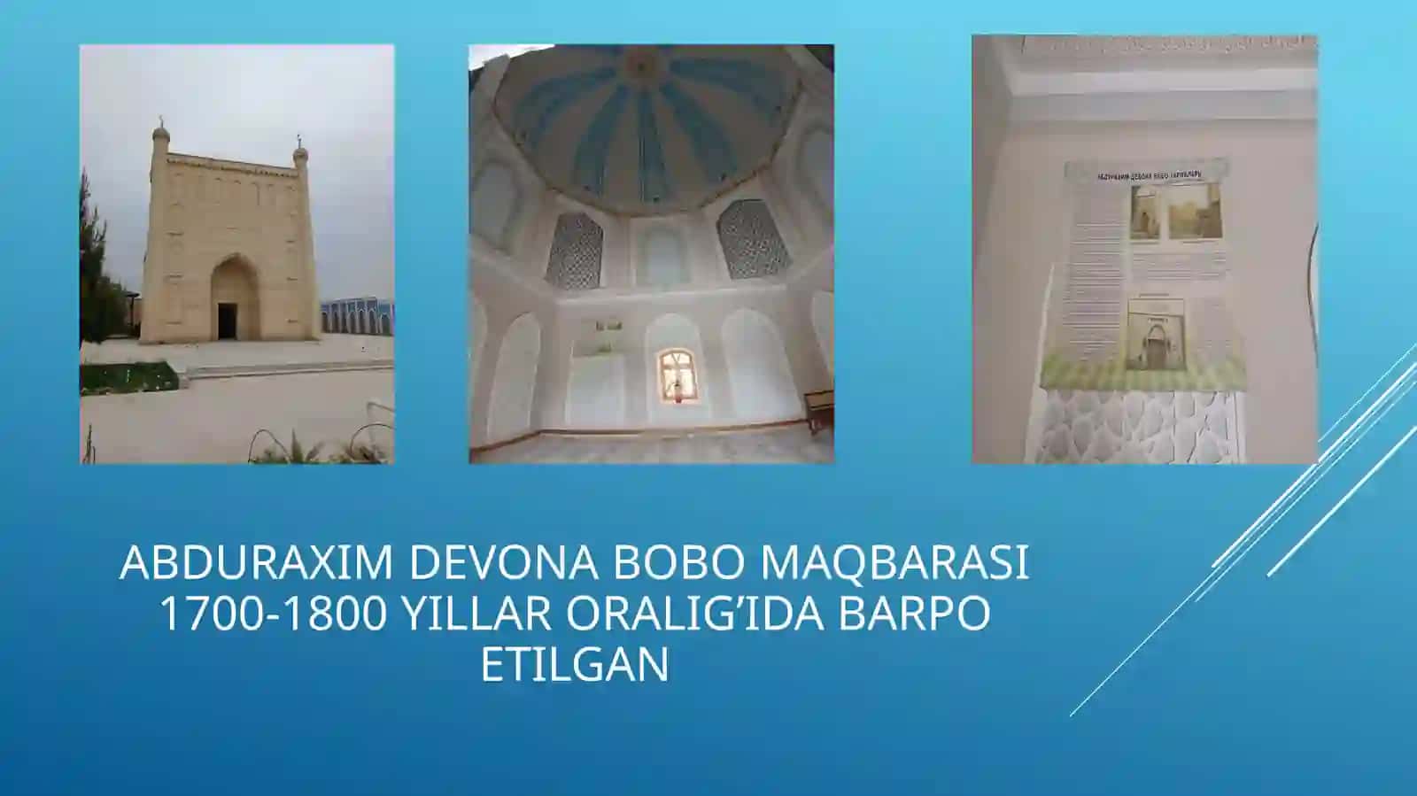 Tarixfanidanbsbqishlog’imdagiqadimiyyodgorliklar 4