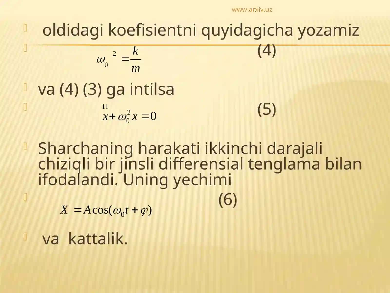 Tebranishlar 4