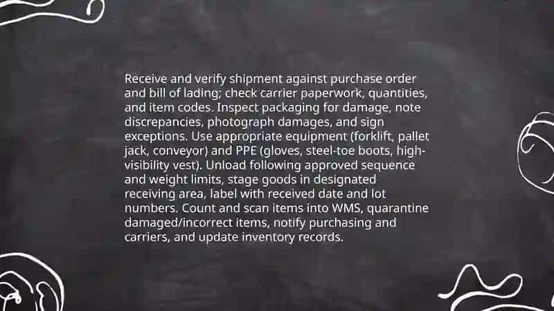 Warehouse Actions 4
