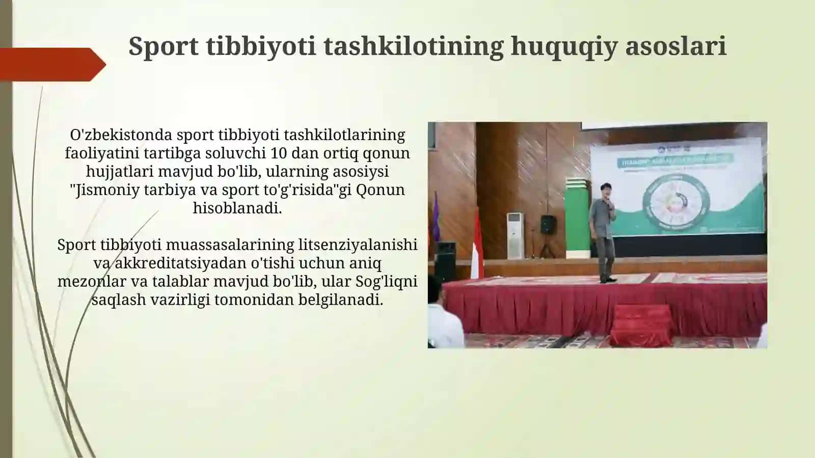O‘zbekistonda sport tibbiyotining tashkil etish asoslari 4