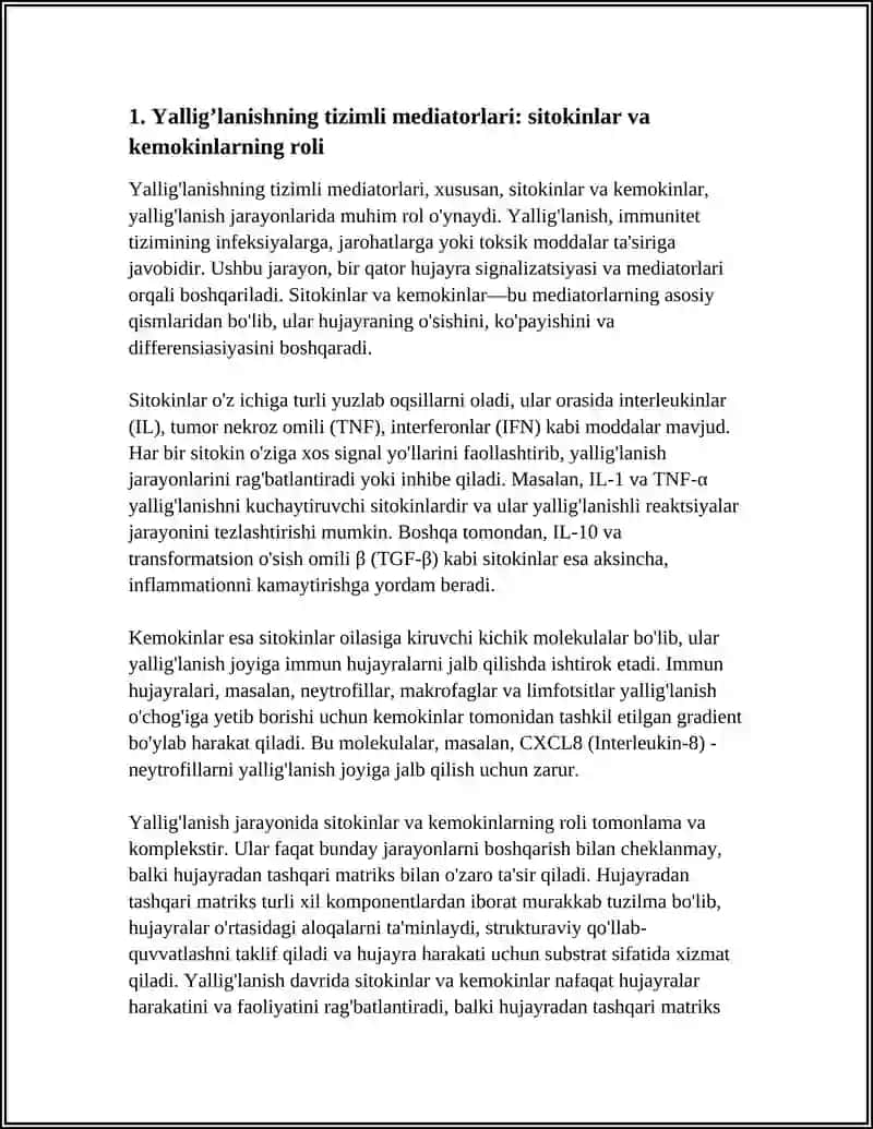 YALLIG’LANISHNI TIZIMLI TASIRLARI 4