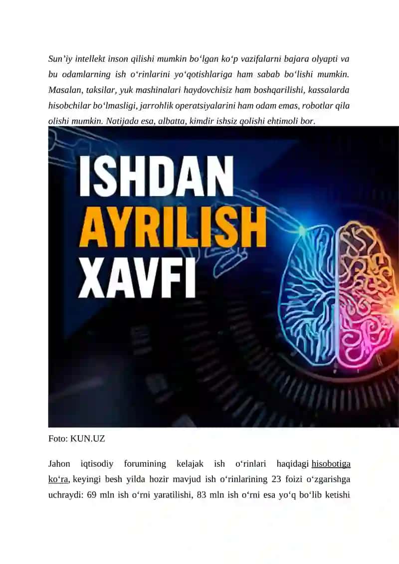 "Sun’iy intellekt xavfi" 4