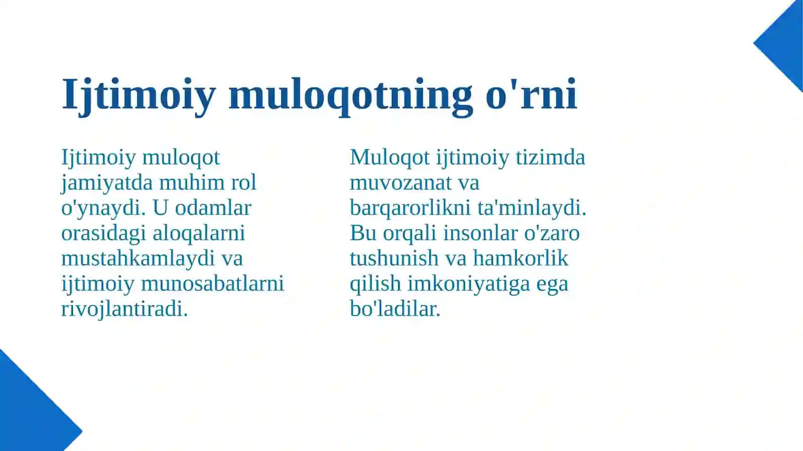 Muloqot madaniyatini shakllantirish ilmiy muammo sifatida 4