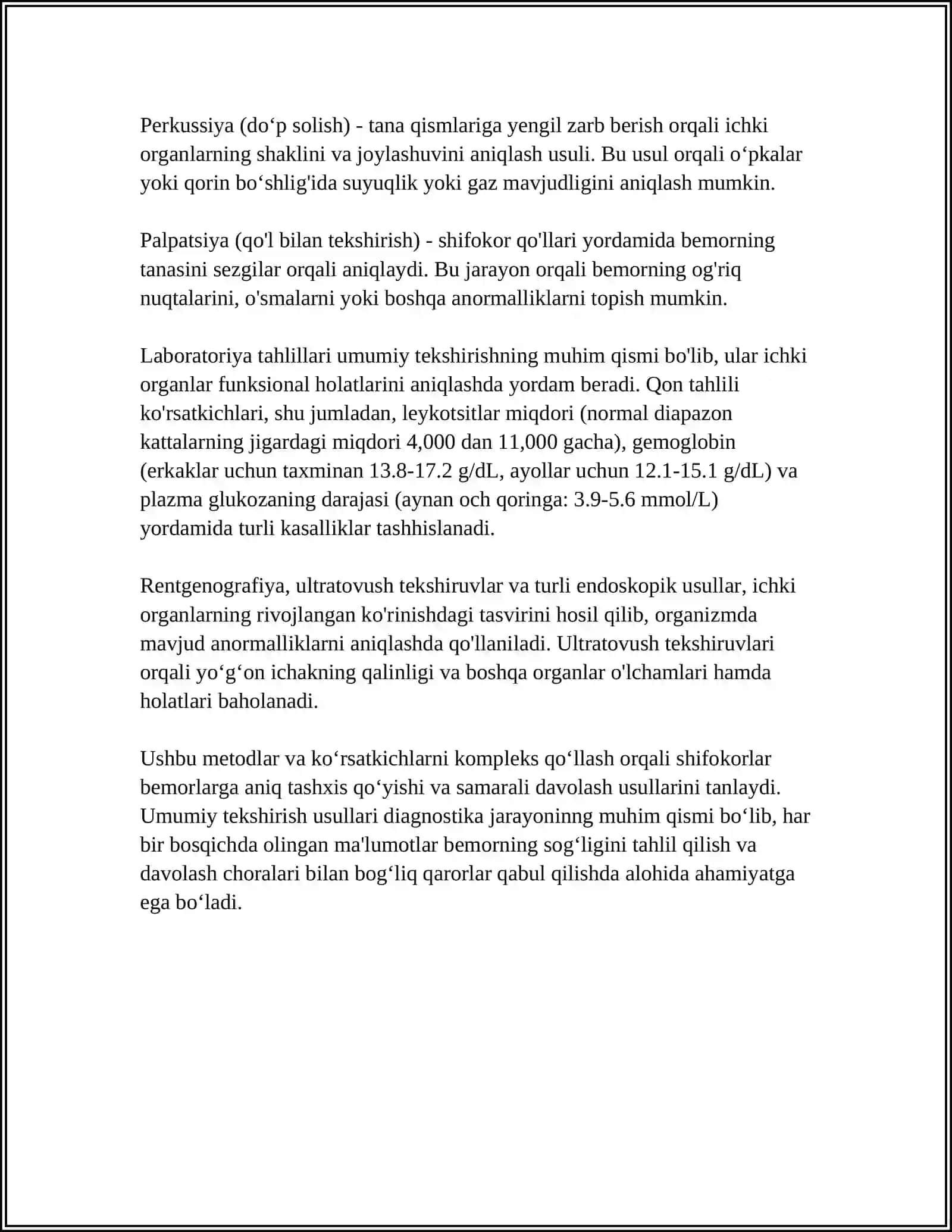 FIZIOLOGIK VA ANATOMIC TEKSHIRUV USULLARI 4