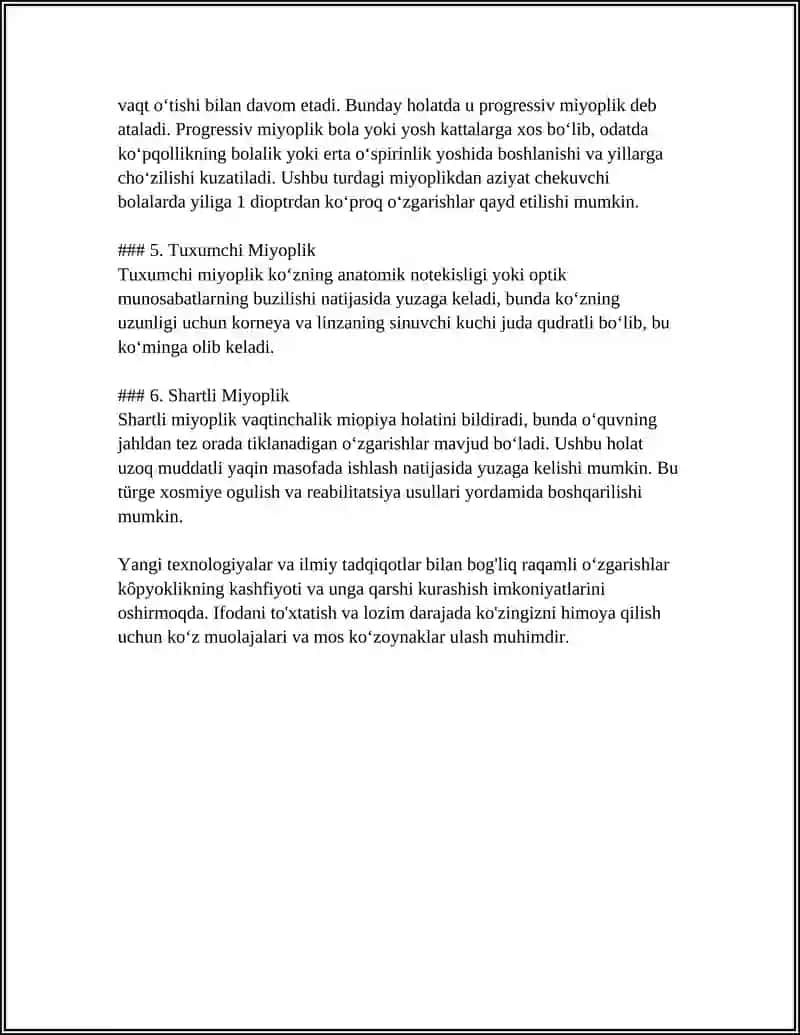 Kôpyoklik. Muntazam Kôpyoklar 4