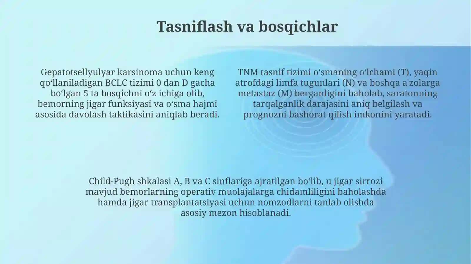 Gepatobiliar joylashuv o‘smasi.Jigar saratoni 4